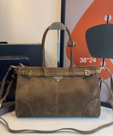 Bolsa Prada Tote Camurça