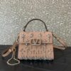 Bolsa Valentino Vsling Bordada Mini -Rosê