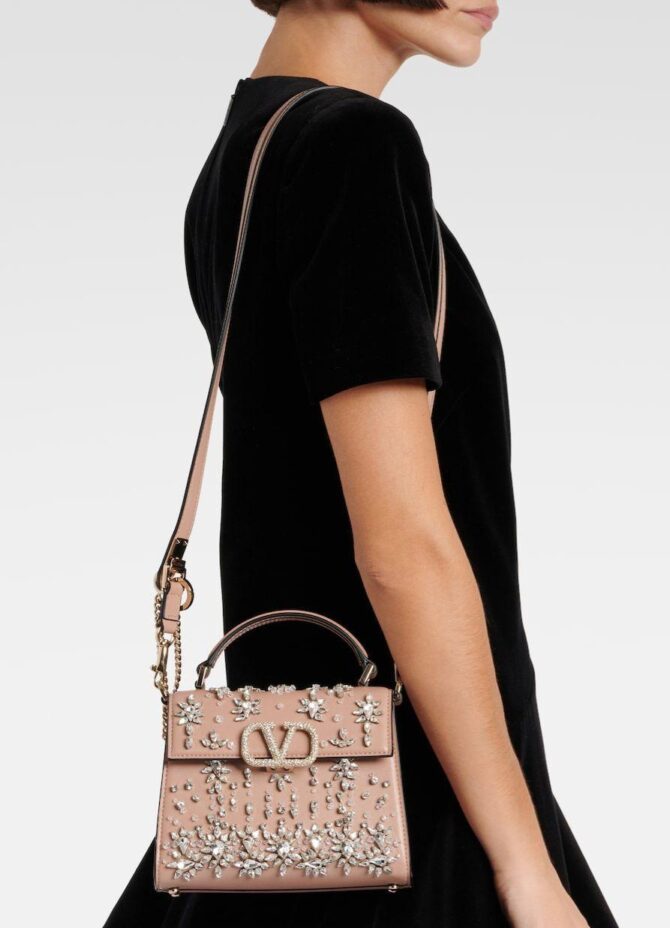 Bolsa Valentino Vsling Bordada Mini - Image 6
