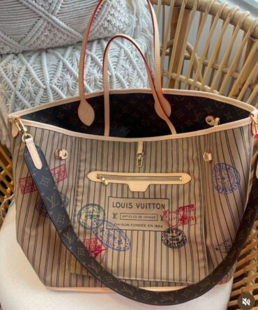 Bolsa LV Neverfull Bandouleié Inside Out GM
