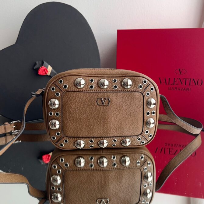 Bolsa Valentino Garavani Camurça Nellcôte - Image 5
