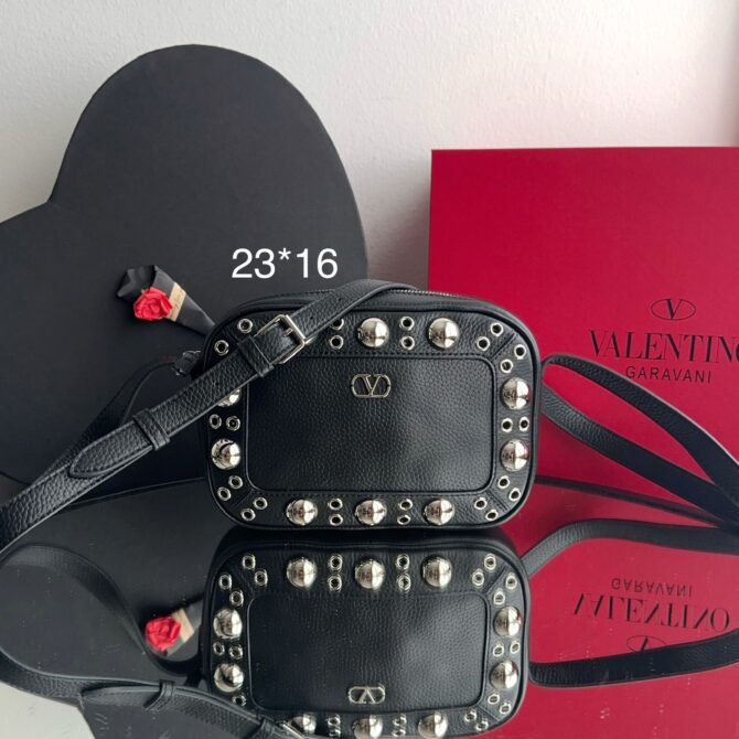 Bolsa Valentino Garavani Camurça Nellcôte