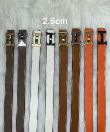 Cinto Hermes Fivela H 2.5 cm