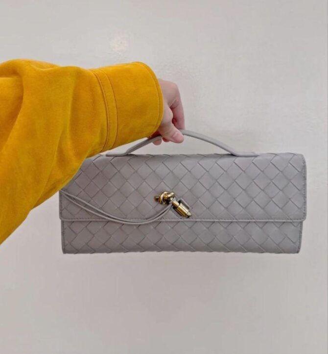 Bolsa Clutch Bottega Long Andiamo - Image 8