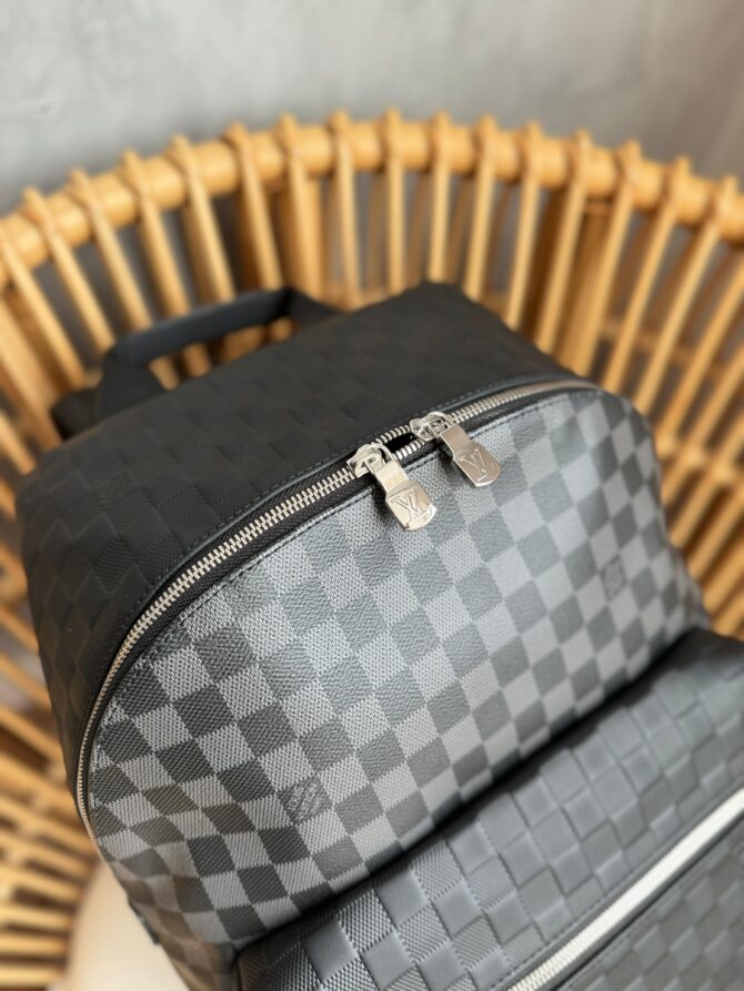 Mochila LV Discovery Couro Damier - Image 7