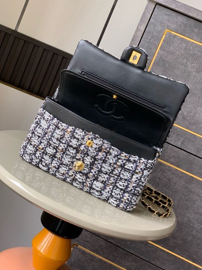 Bolsa Chanel Tweed 11.12 Bicolor - Imagem 2