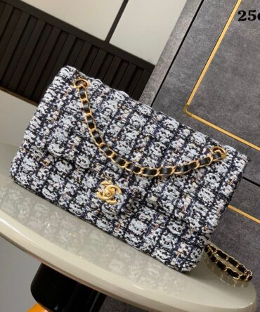 Bolsa Chanel Tweed 11.12 Bicolor