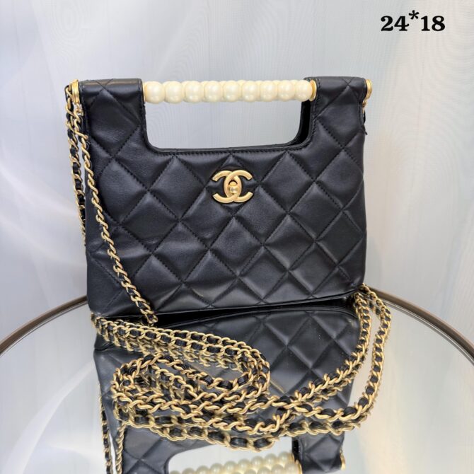Bolsa Chanel Couro Pequena - Imagem 3