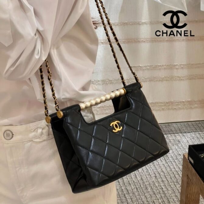 Bolsa Chanel Couro Pequena - Imagem 5