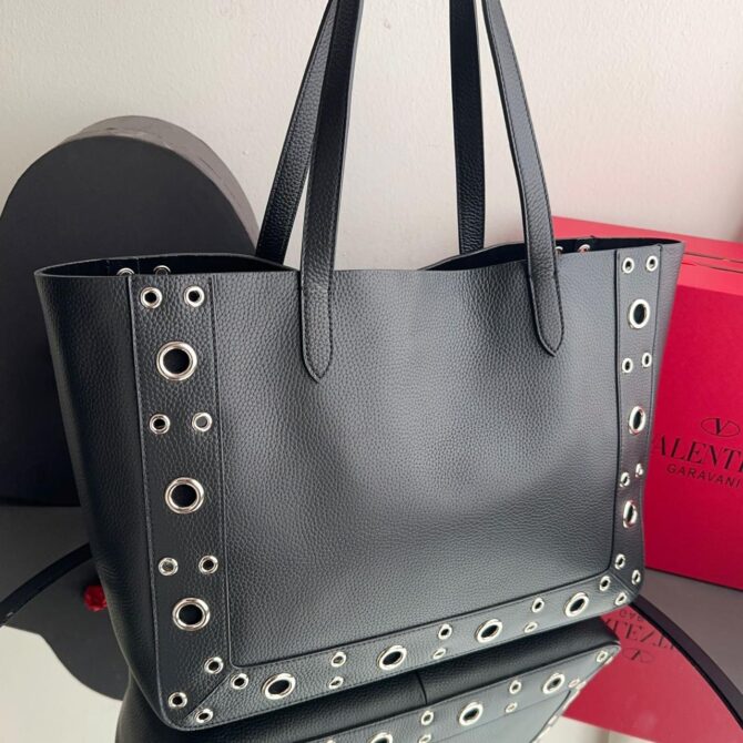 Bolsa Valentino tote Nellcôte média - Imagem 5