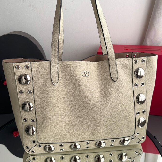 Bolsa Valentino tote Nellcôte média - Imagem 10