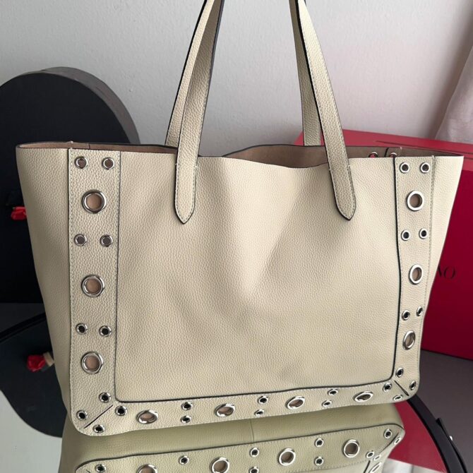 Bolsa Valentino tote Nellcôte média - Imagem 12