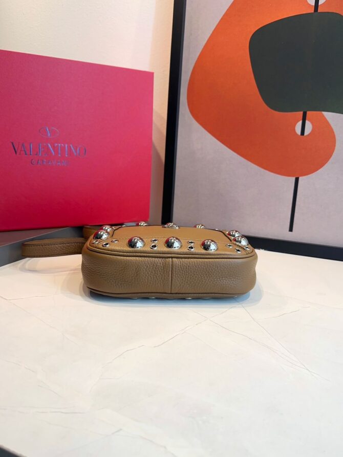 Bolsa Valentino Nellcôte Pequena - Imagem 13