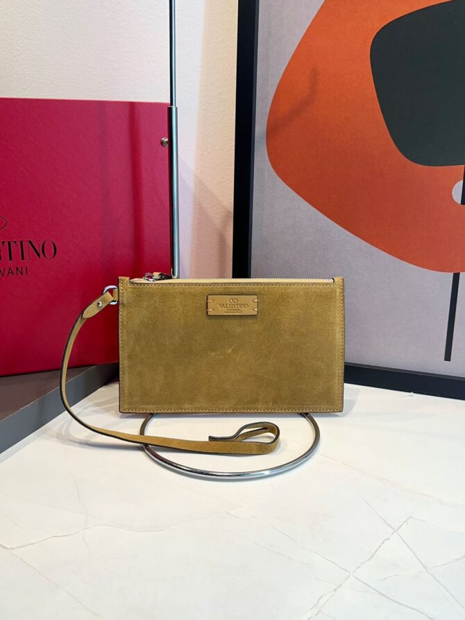 Bolsa Valentino tote Nellcôte média Camurça - Imagem 7