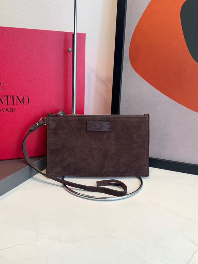 Bolsa Valentino tote Nellcôte média Camurça - Imagem 15