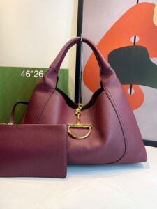 Bolsa Gucci Ombro Longa Soltbit G-Vinho