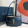 Bolsa YSL Solferino Média-Preto