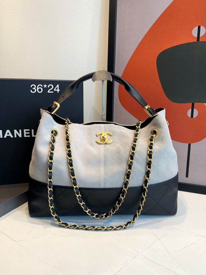 Bolsa Chanel Bicolor Da Maison Média