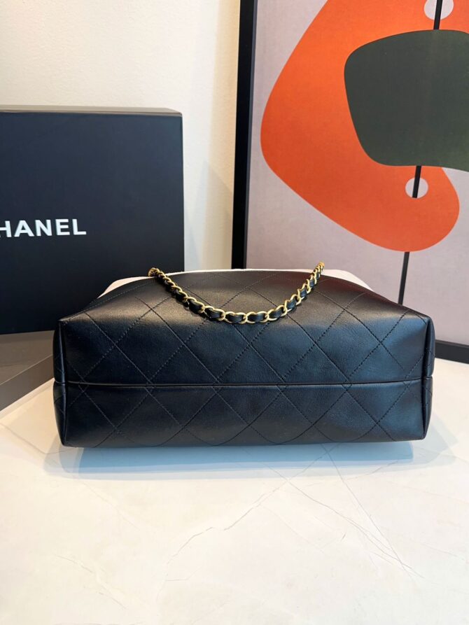 Bolsa Chanel Bicolor Da Maison Média - Imagem 9