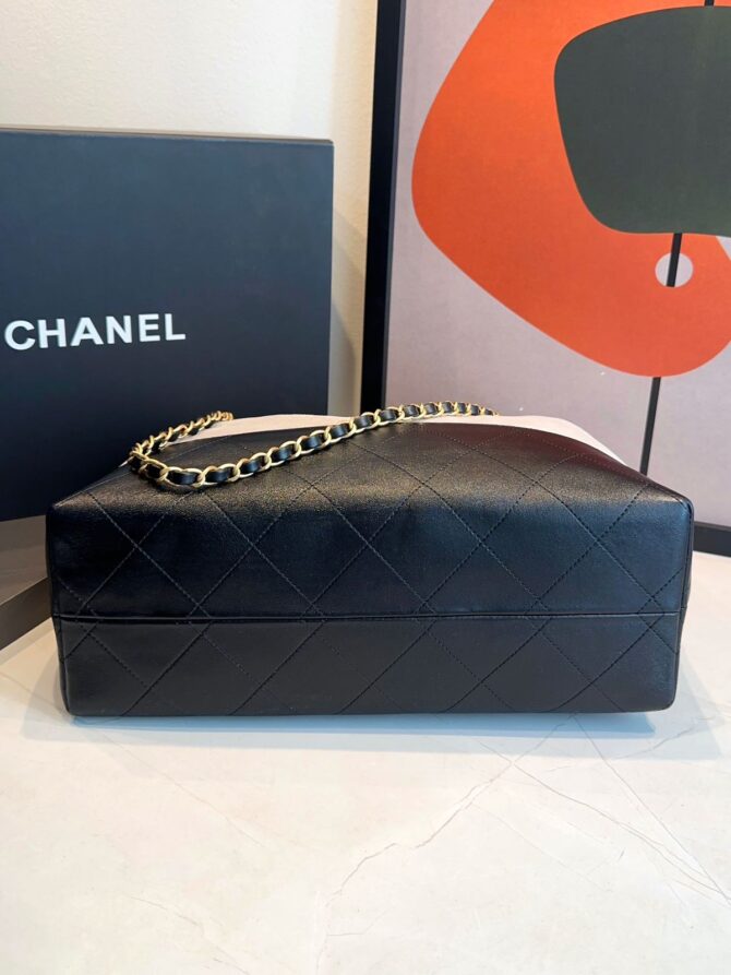 Bolsa Chanel Bicolor Da Maison Média - Imagem 8