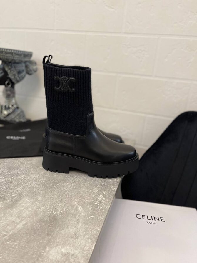 Bota Celine em Couro - Imagem 3
