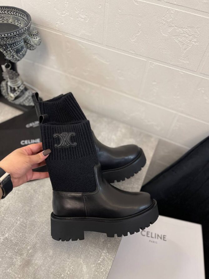 Bota Celine em Couro - Imagem 6