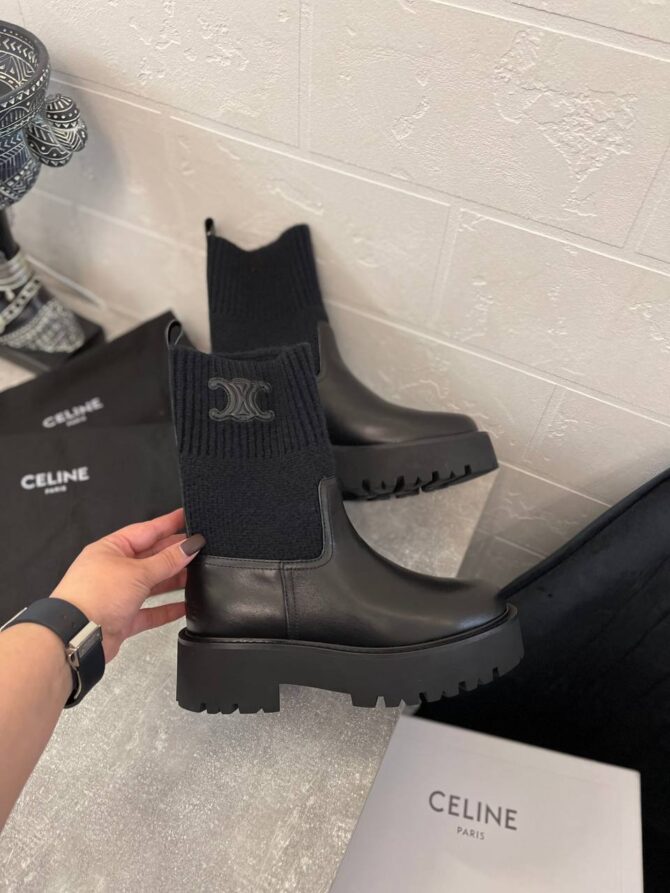 Bota Celine em Couro - Imagem 2