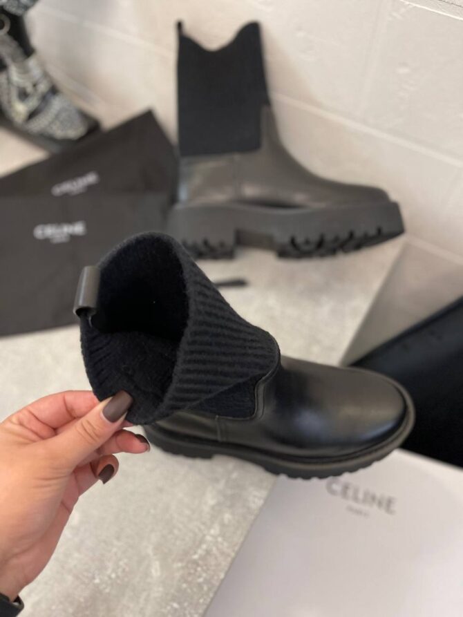 Bota Celine em Couro - Imagem 4