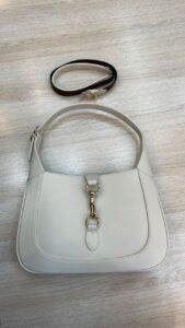 Bolsa Gucci Jackie 1961 - Branco