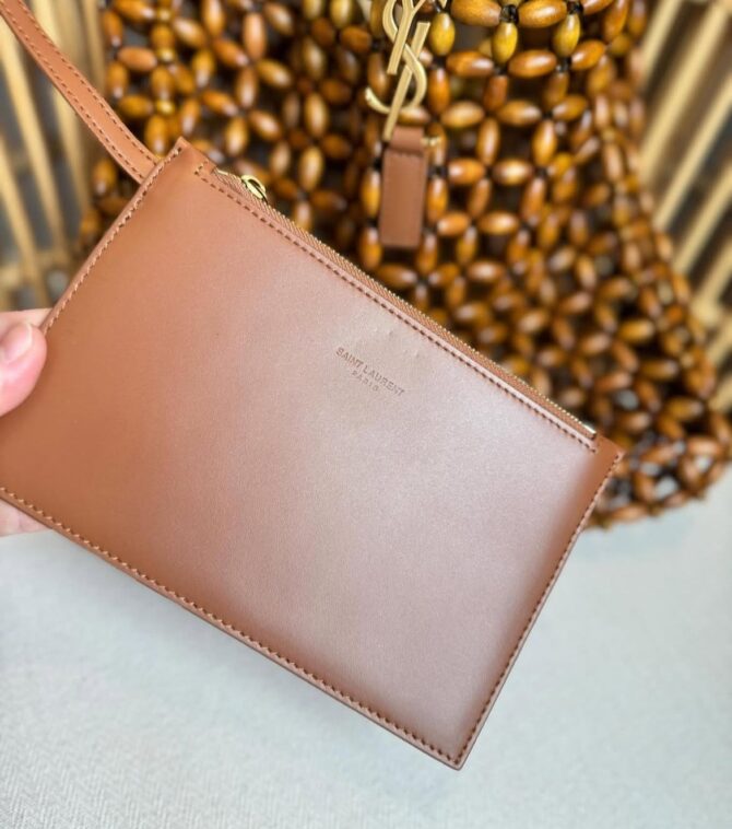 Bolsa YSL LE 5 À 7 Grande Madeira - Imagem 4