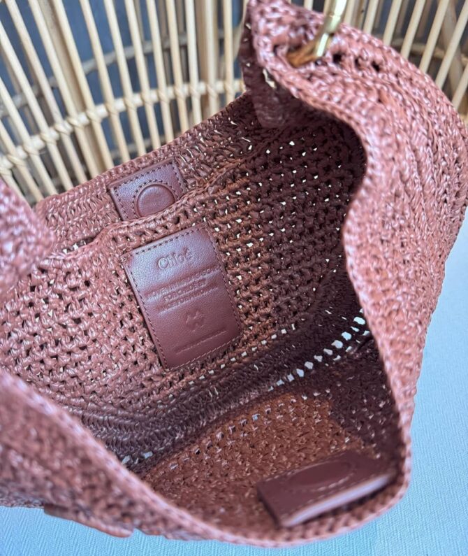 Bolsa Chloé Tote Logo Bordado - Imagem 3
