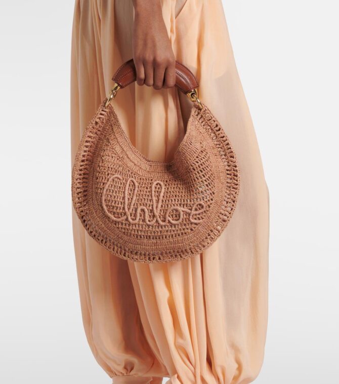 Bolsa Chloé Tote Logo Bordado - Imagem 9