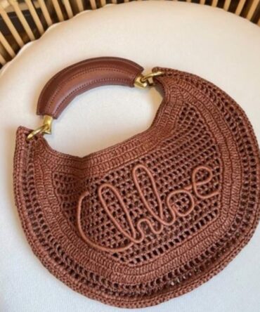 Bolsa Chloé Tote Logo Bordado