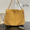 Bolsa YSL Tiracolo Jamie 4.3 Camurça-Caramelo