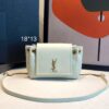Bolsa YSL Matelassê em Losangos-Off White