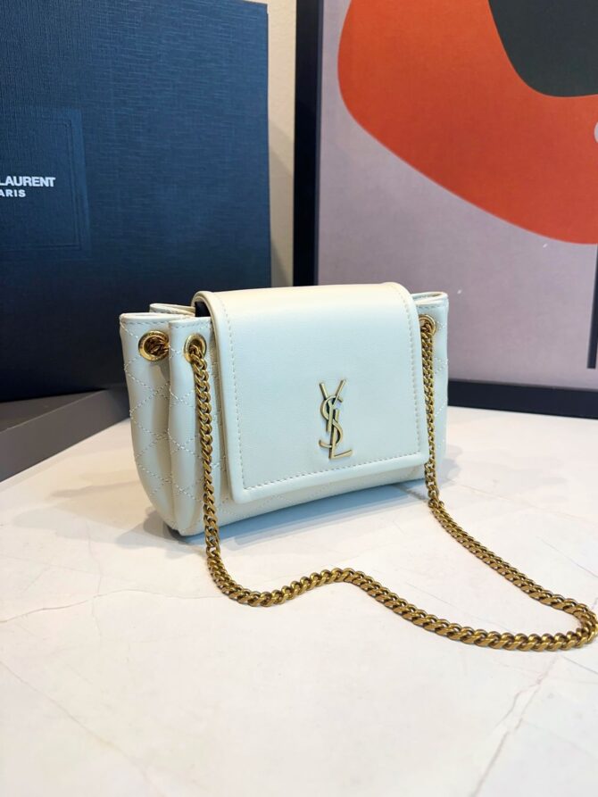 Bolsa YSL Matelassê em Losangos - Imagem 4