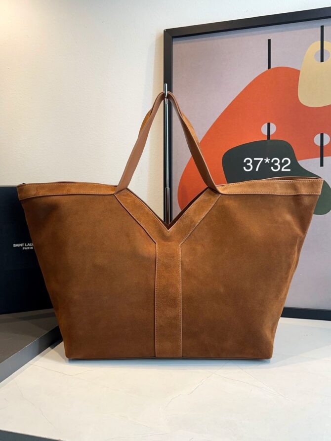 Bolsa YSL Tote Y Camurça