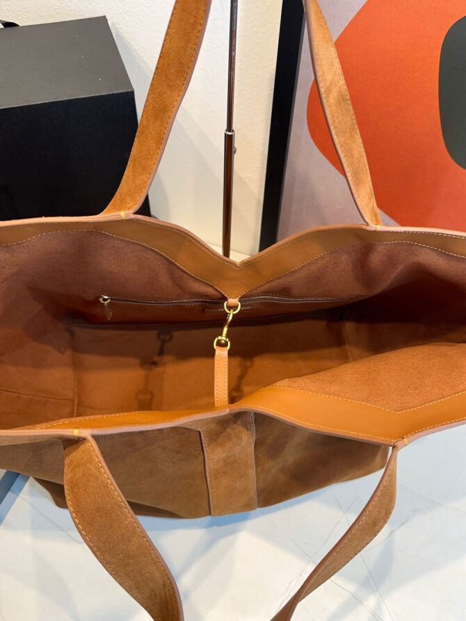 Bolsa YSL Tote Y Camurça - Imagem 6