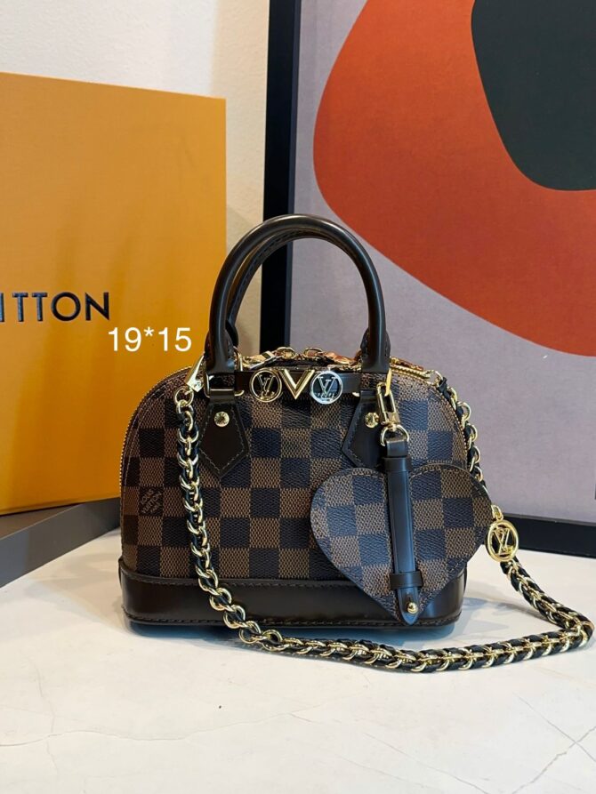 Bolsa LV Alma Nano Damier