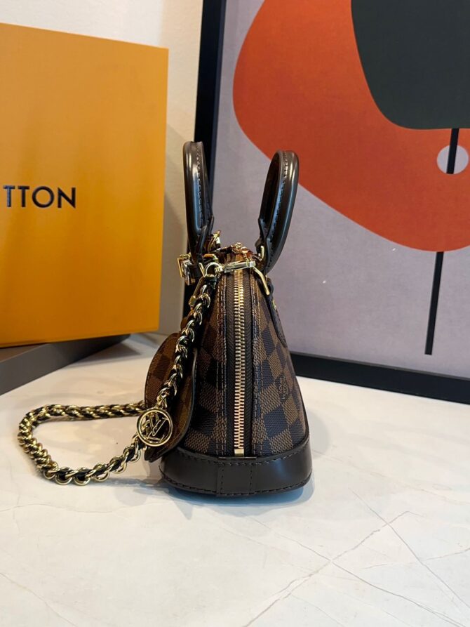 Bolsa LV Alma Nano Damier - Imagem 5