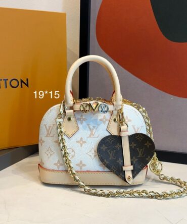 Bolsa LV Alma Nano Monograma Dune