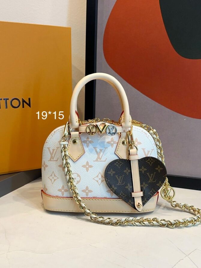 Bolsa LV Alma Nano Monograma Dune