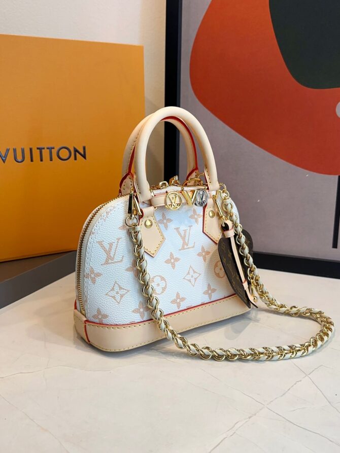 Bolsa LV Alma Nano Monograma Dune - Imagem 4