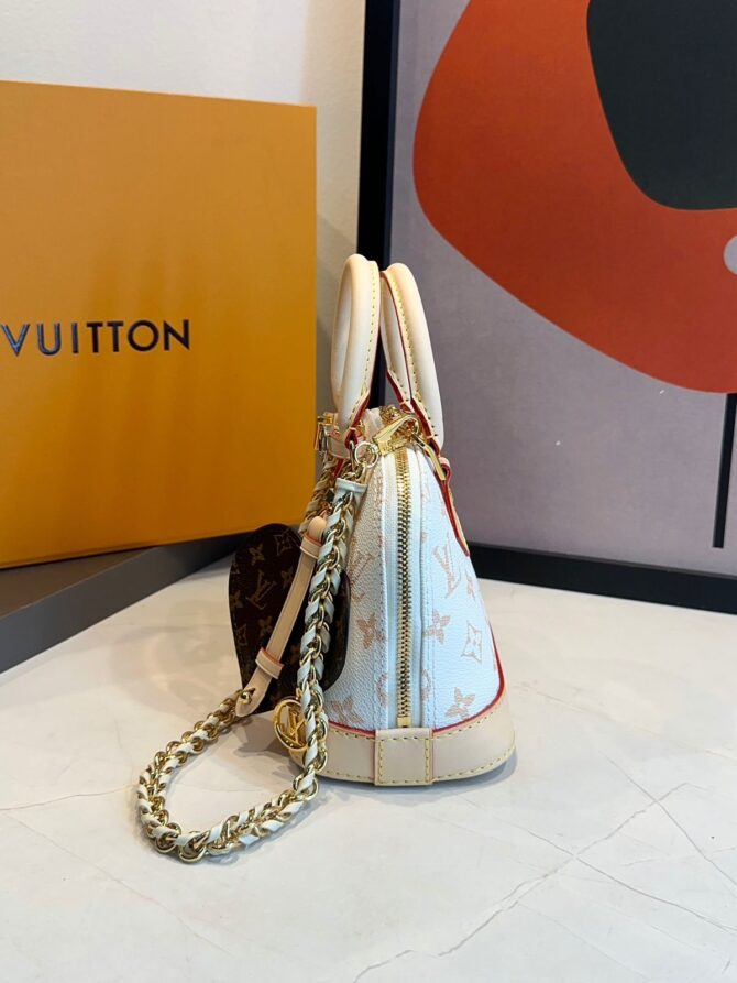 Bolsa LV Alma Nano Monograma Dune - Imagem 5