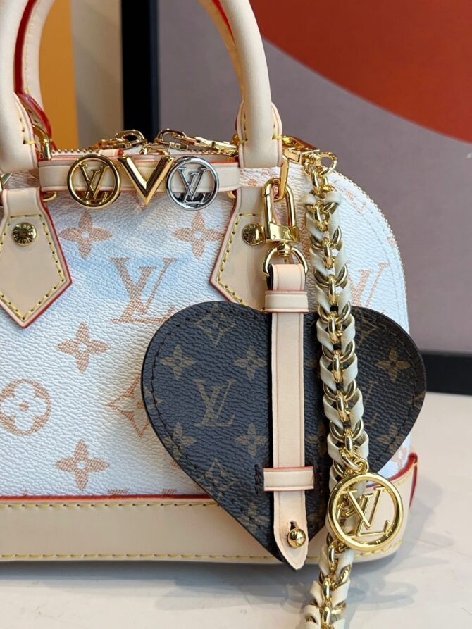Bolsa LV Alma Nano Monograma Dune - Imagem 6