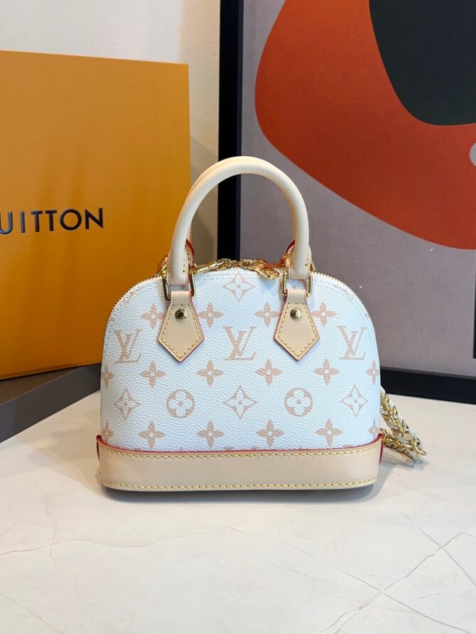 Bolsa LV Alma Nano Monograma Dune - Imagem 8