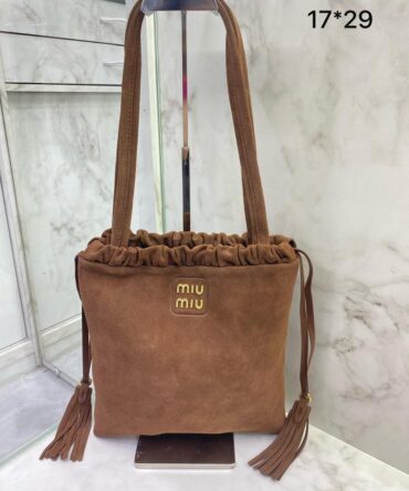 Bolsa Miu Miu Joy Camurça