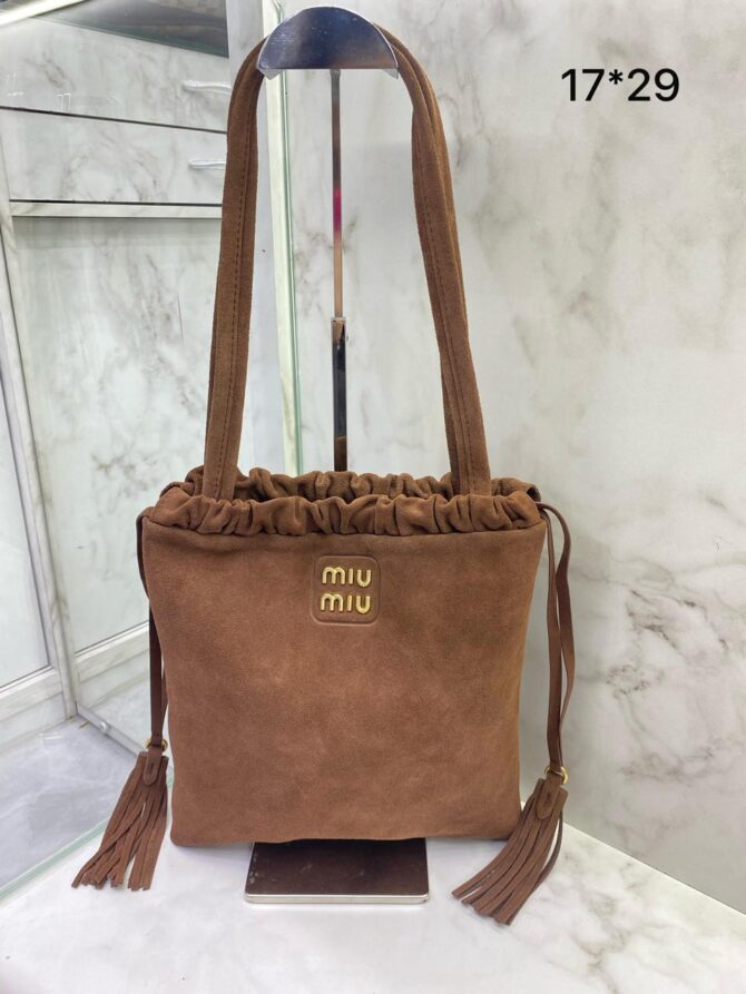 Bolsa Miu Miu Joy Camurça