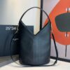 Bolsa YSL Bucket De Mão Em Couro-Preto