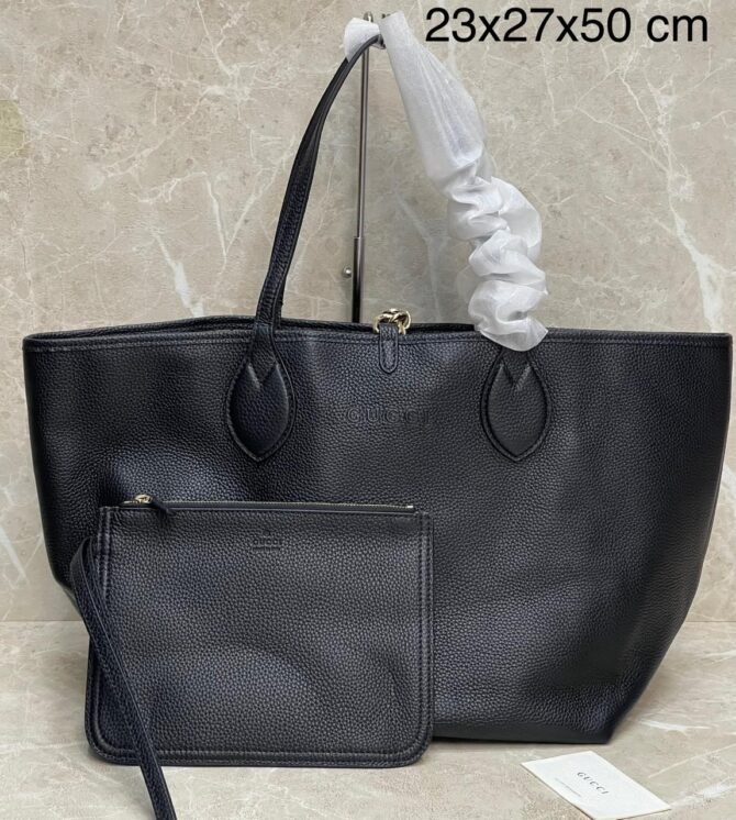 Bolsa Gucci Tote Totissima de couro Granulado - Imagem 3